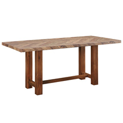 Gilsea Brown Dining Table - Ornate Home