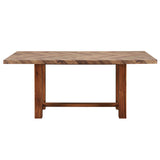 Gilsea Brown Dining Table - Ornate Home