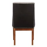 Gilsea Fabric/Brown/Brown Side Chair (Set of 2) - Ornate Home