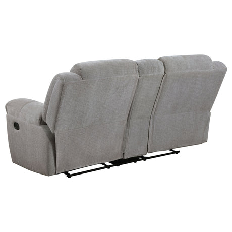 Gilson Grey 3-piece Reclining Sofa Set - Ornate Home