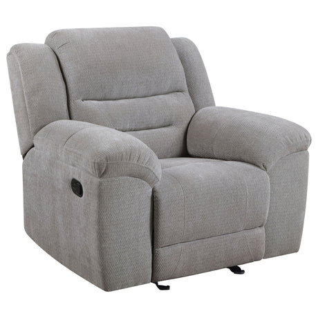 Gilson Grey Glider Recliner - Ornate Home