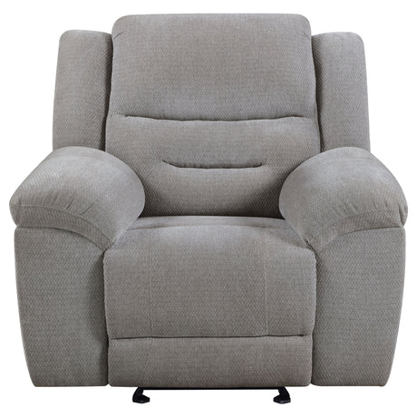 Gilson Grey Glider Recliner - Ornate Home