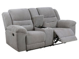Gilson Grey Reclining Loveseat - Ornate Home