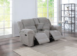 Gilson Grey Reclining Loveseat - Ornate Home