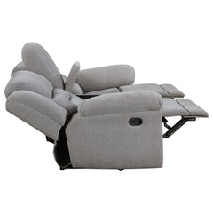 Gilson Grey Reclining Loveseat - Ornate Home