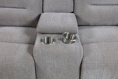 Gilson Grey Reclining Loveseat - Ornate Home