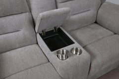 Gilson Grey Reclining Loveseat - Ornate Home