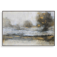 Gilt Misty Multicolor Landscape Framed Print - Ornate Home