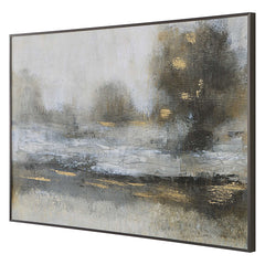Gilt Misty Multicolor Landscape Framed Print - Ornate Home
