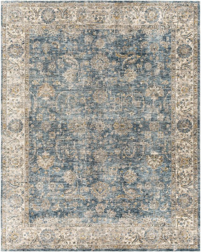 Gimli Oriental Blue Area Rug - Ornate Home
