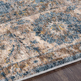 Gimli Oriental Blue Area Rug - Ornate Home
