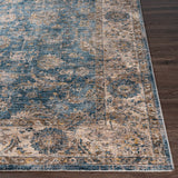 Gimli Oriental Blue Area Rug - Ornate Home