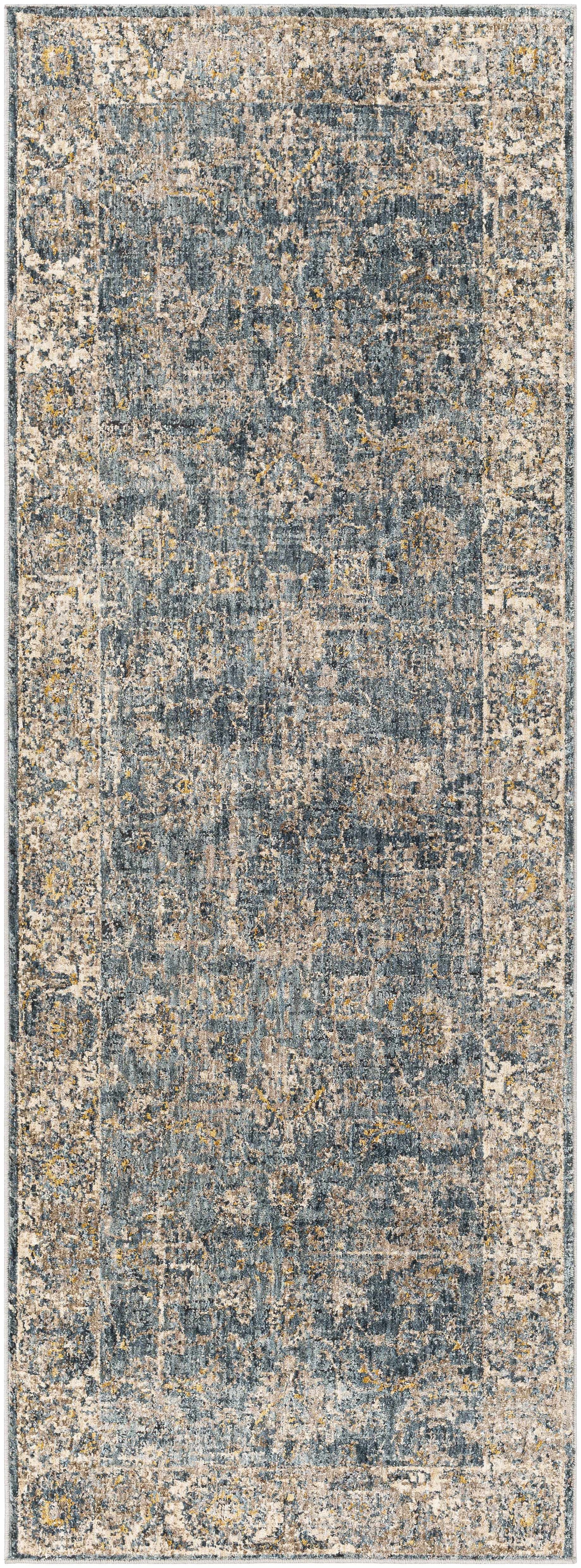 Gimli Oriental Blue Area Rug - Ornate Home