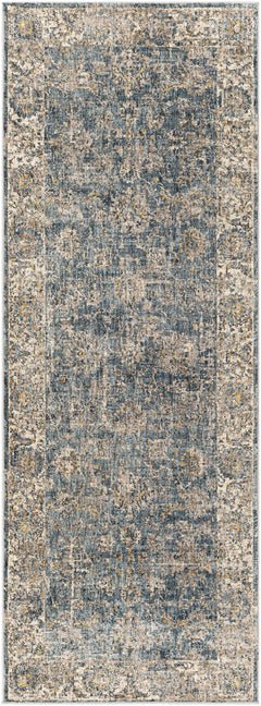 Gimli Oriental Blue Area Rug - Ornate Home
