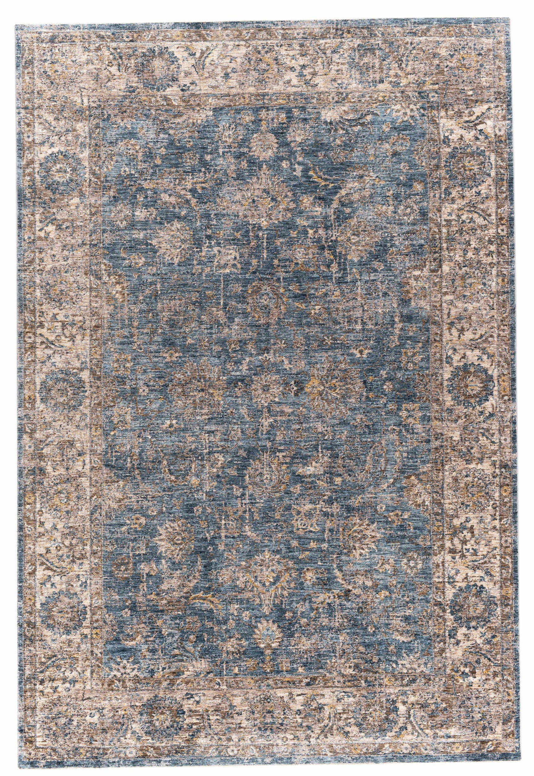 Gimli Oriental Blue Area Rug - Ornate Home