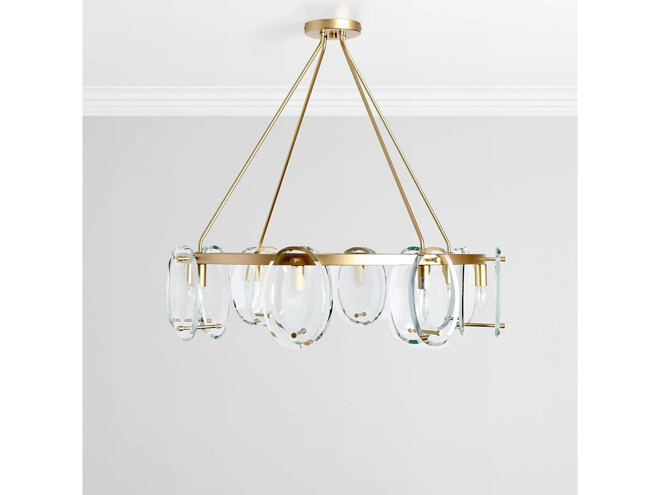 Gina Gold Chandelier - Ornate Home