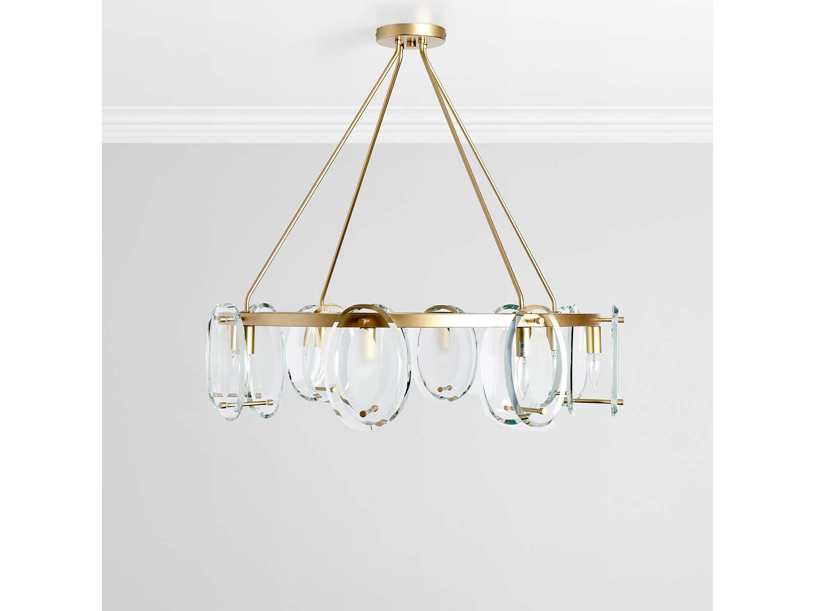 Gina Gold Chandelier - Ornate Home