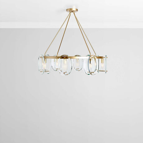 Gina Gold Chandelier - Ornate Home