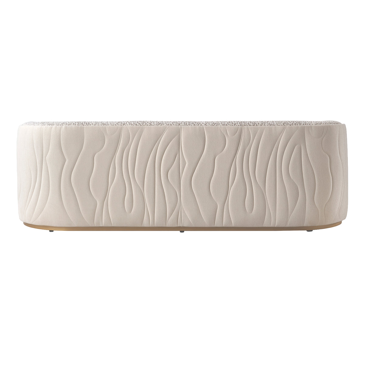 Gineverra Ivory Gold/Biscotti Sofa