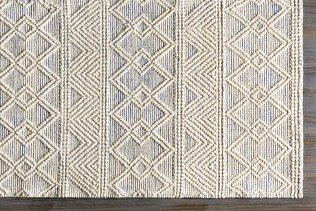 Ginter Handmade Beige Area Rug - Clearance - Ornate Home