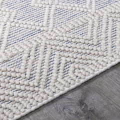 Ginter Handmade Beige Wool Rug - Clearance - Ornate Home
