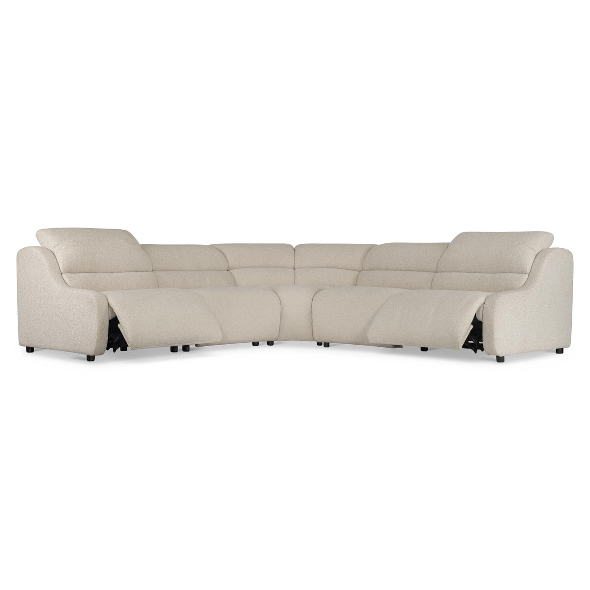 Gio Beige Power Motion Sectional - Ornate Home