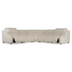 Gio Beige Power Motion Sectional - Ornate Home