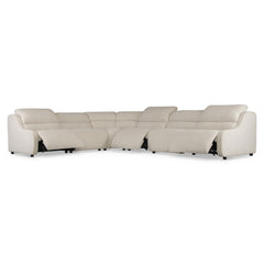 Gio Beige Power Motion Sectional - Ornate Home