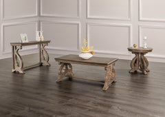 Giordani Weathered Oak End Table - Ornate Home