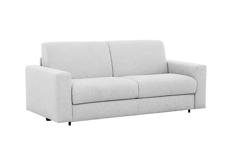 Stearns & Foster® Giotto Silver Full Sleeper Sofa w/ Memory Foam Mattress - Ornate Home