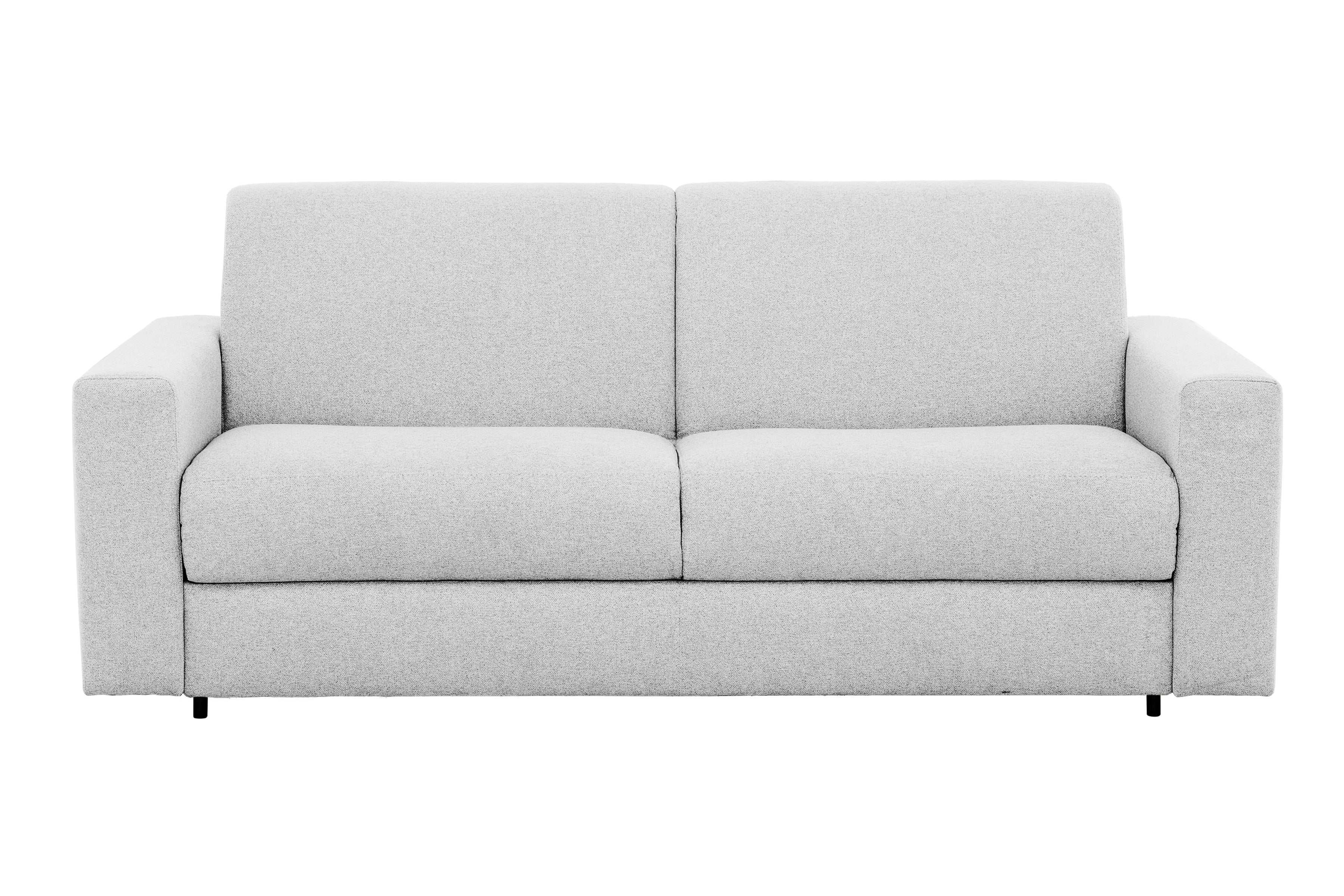 Stearns & Foster® Giotto Silver Full Sleeper Sofa w/ Memory Foam Mattress - Ornate Home