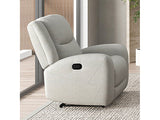 Giraldus Beige Recliner - Ornate Home