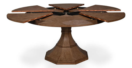 Giselle Jupe Brown Dining Table - Ornate Home