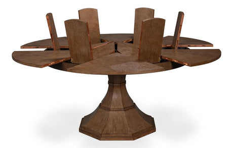 Giselle Jupe Brown Dining Table - Ornate Home