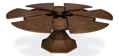 Giselle Jupe Brown Dining Table - Ornate Home