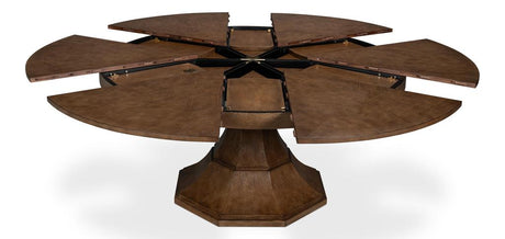 Giselle Jupe Brown Dining Table - Ornate Home