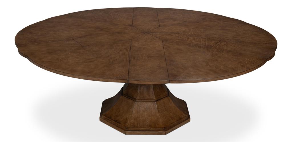 Giselle Jupe Brown Dining Table - Ornate Home
