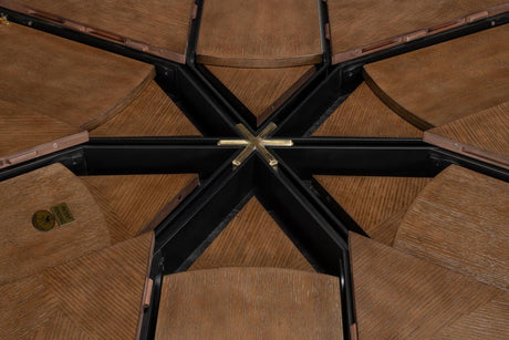 Giselle Jupe Brown Dining Table - Ornate Home