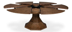 Giselle Jupe Brown Dining Table - Ornate Home