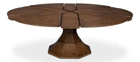 Giselle Jupe Brown Dining Table - Ornate Home