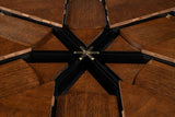 Giselle Jupe Brown Large Dining Table - Ornate Home