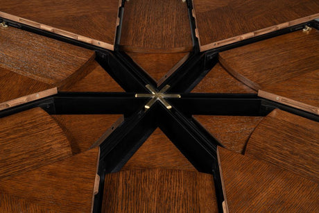 Giselle Jupe Brown Large Dining Table - Ornate Home