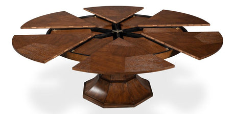 Giselle Jupe Brown Large Dining Table - Ornate Home