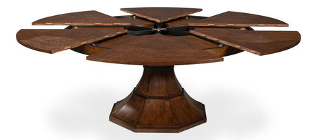 Giselle Jupe Brown Large Dining Table - Ornate Home