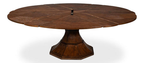Giselle Jupe Brown Large Dining Table - Ornate Home