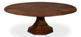 Giselle Jupe Brown Large Dining Table - Ornate Home