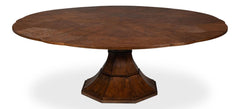 Giselle Jupe Brown Large Dining Table - Ornate Home