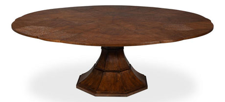 Giselle Jupe Brown Large Dining Table - Ornate Home