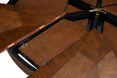 Giselle Jupe Brown Medium Dining Table - Ornate Home