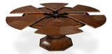 Giselle Jupe Brown Medium Dining Table - Ornate Home